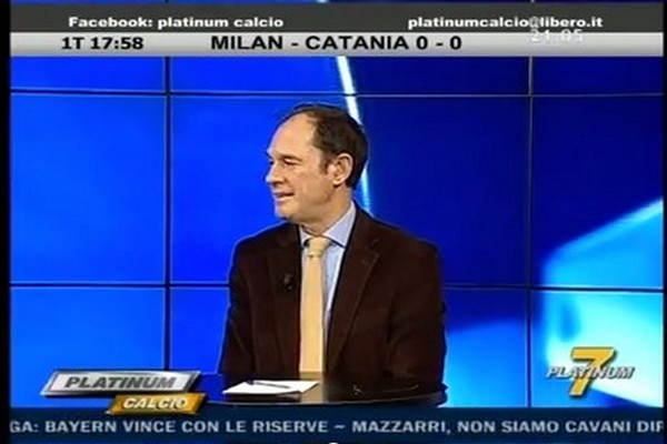 Platinum Calcio posticipo Milan Catania 28 aprile 2013